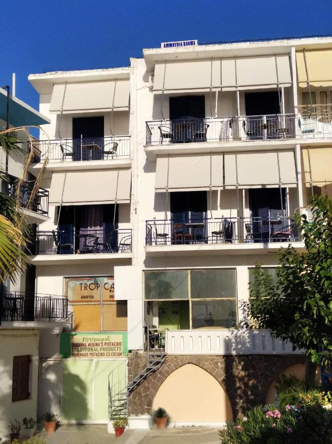 Ammoudia Rooms Agia Marina  Bagian luar foto