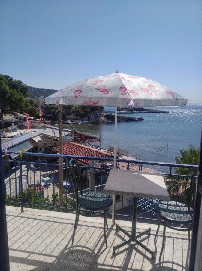 Ammoudia Rooms Agia Marina  Bagian luar foto